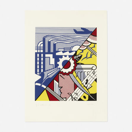Roy Lichtenstein, ‘Industry and Arts II’, 1969