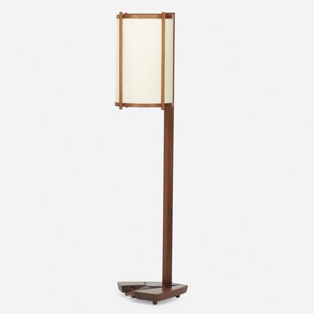 George Nakashima, ‘floor lamp’, 1962