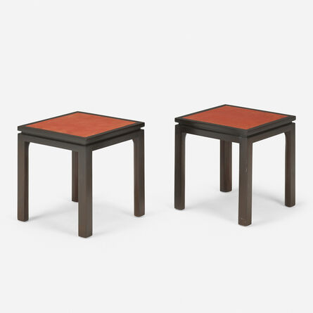 Harvey Probber, ‘Series 80 occasional tables model 81, pair’, c. 1962