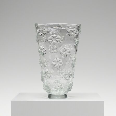 Ercole Barovier, ‘Monumental A Stelle Vase’, 1942