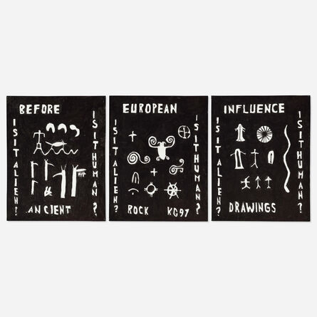 Ken Grimes, ‘Before European Influences (triptych)’, 1997