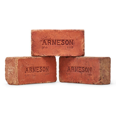 Robert Arneson, ‘Three Arneson Bricks, California’, 1969
