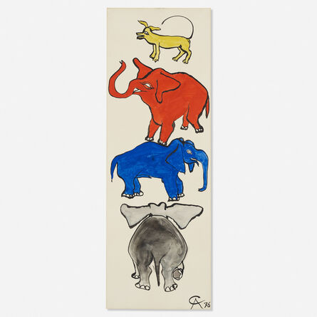 Alexander Calder, ‘Zoo’, 1976