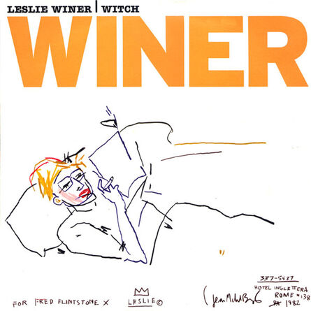 Jean-Michel Basquiat, ‘Leslie Winer - Witch’, 1999
