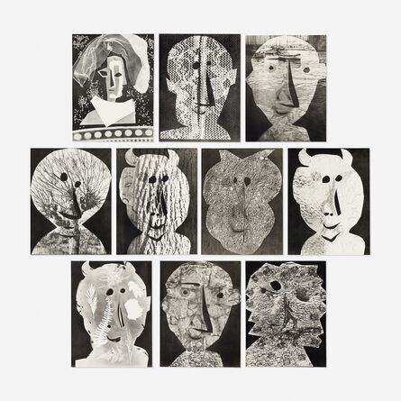 Pablo Picasso, ‘Diurnes, Decoupages et Photographies portfolio’, 1962
