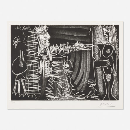 Pablo Picasso, ‘Dans l'Atelier’, 1966