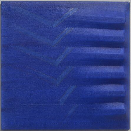 Agostino Bonalumi, ‘Blue (1983)’, 1983