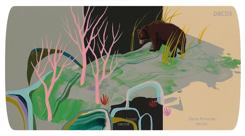 Seonna Hong, ‘Sierra Primrose’, 2016, Painting, Acrylic on paper, Hashimoto Contemporary