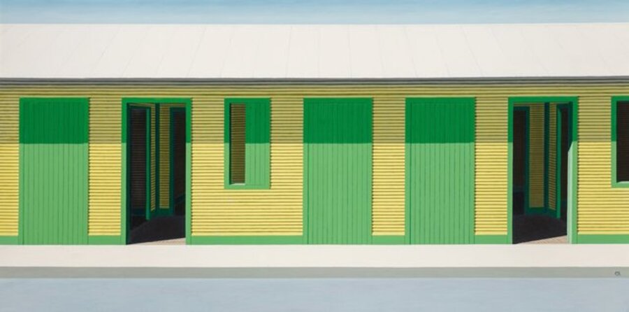 Long Yellow House