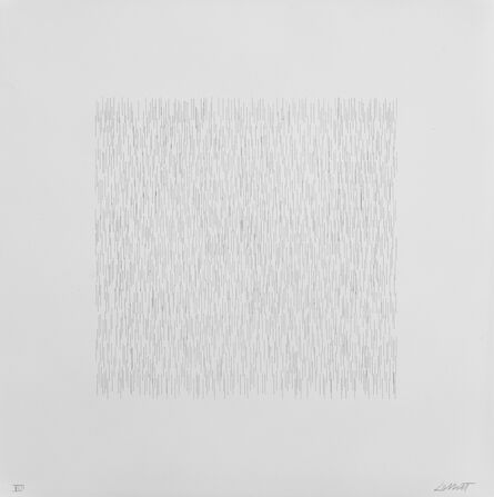Sol LeWitt, ‘Straight Lines, Approximately One Inch Long’
