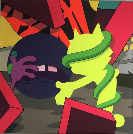 KAWS, ‘Presenting the Past’, 2014