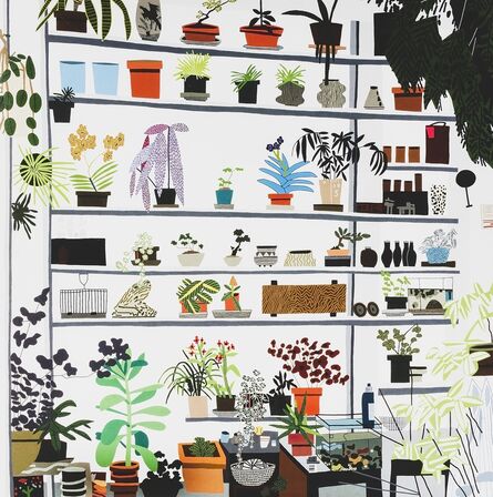 Jonas Wood, ‘Large Shelf Still Life Poster’, 2017