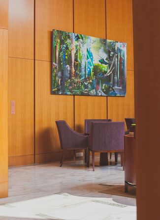 Art at Four Seasons, installation view