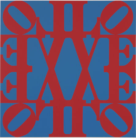 Robert Indiana, ‘The Great LOVE (Red Blue)’, 2014