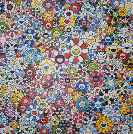 Takashi Murakami, ‘Flowers with Smiley Faces’, 2013