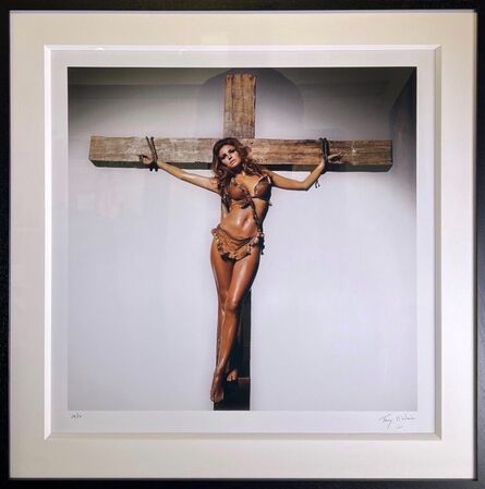Terry O'Neill, ‘Raquel Welch On The Cross’, 1966