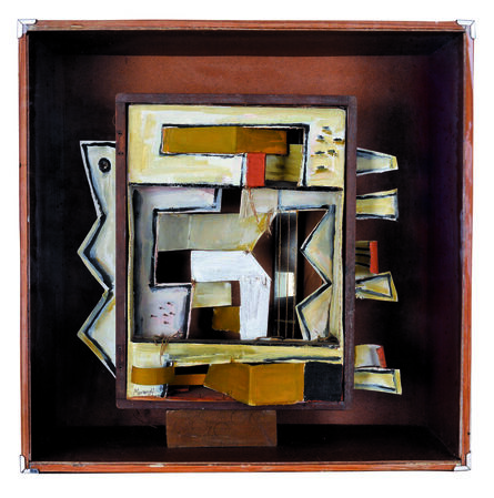 Marta Morandi, ‘Caja constructiva en amarilla’