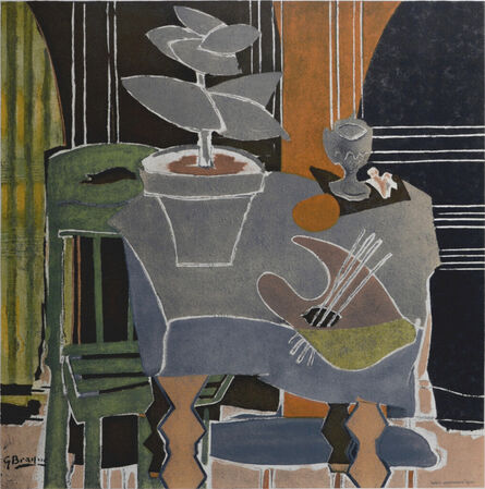 Georges Braque, ‘(After) Nature morte à la palette’, 1960