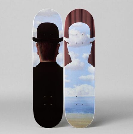 René Magritte, ‘Décalcomanie Skateboard Decks’, 2018