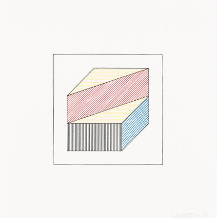 Sol LeWitt, ‘Twelve Forms Derived from a Cube 35’, 1984