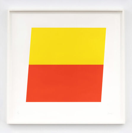 Ellsworth Kelly, ‘Yellow Red-Orange’, 1970