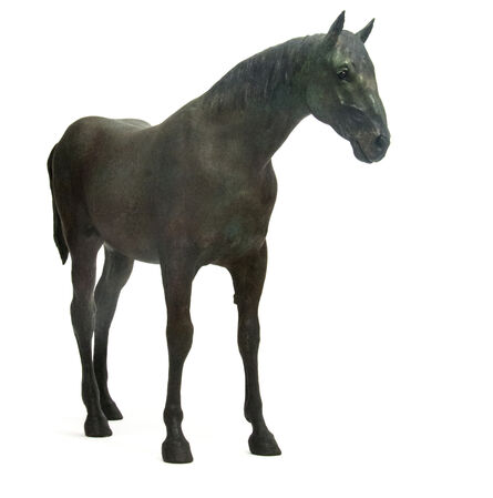 Joe Fafard, ‘Silvers - large, detailed, horse, animal, bronze, sculpture’, 1999