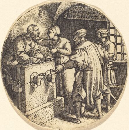 Georg Pencz, ‘To Visit the Imprisoned’