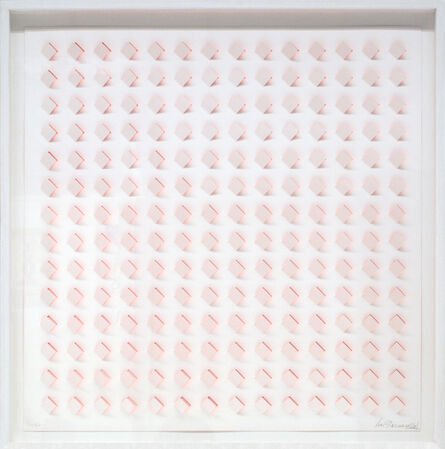 Luis Tomasello, ‘ST Rosa 3A (pink) ’, 2012