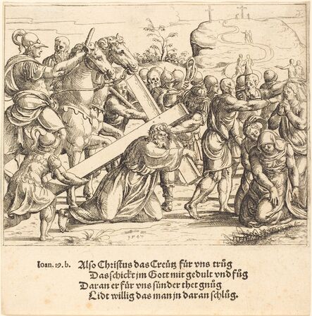 Augustin Hirschvogel, ‘Christ Carrying the Cross’, 1547