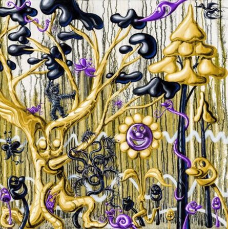 Kenny Scharf, ‘Furungle (Yellow) ’, 2021
