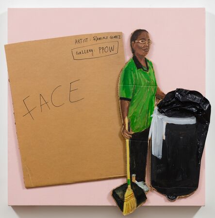 Jay Lynn Gomez, ‘Face/Janitor’, 2018