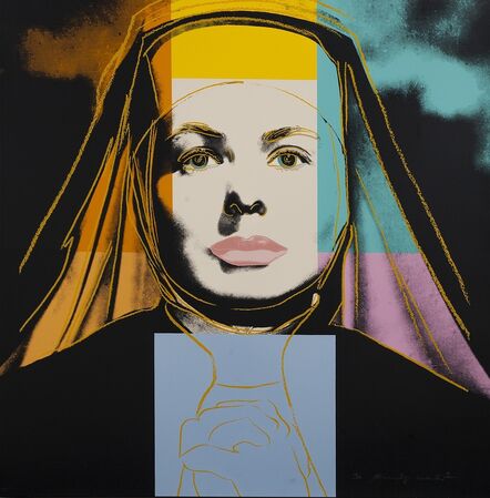 Andy Warhol, ‘Ingrid Bergman. The Nun (Feldman & Schellmann 314)’, 1983