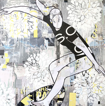 Jane Maxwell, ‘Floral Surfer’, 2020