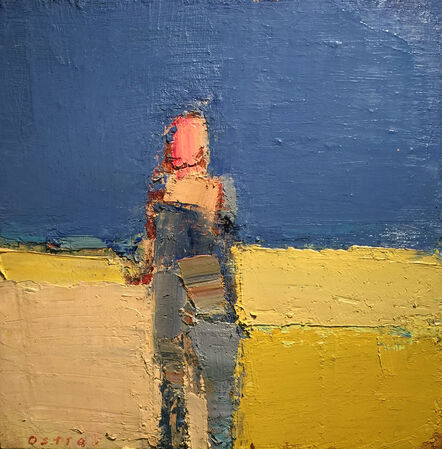 Sandy Ostrau, ‘Summer in Yellow and Blue’, 2018