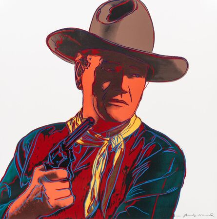 Andy Warhol, ‘John Wayne’, 1986