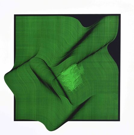 Roberto lucchetta, ‘Composition (green)’, 2018