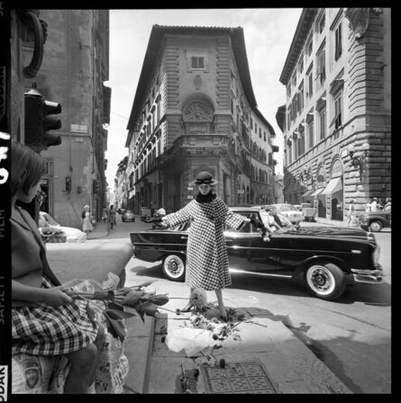 Brian Duffy, ‘Girl with Mercedes, Florence’, 1961