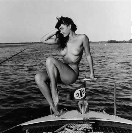 Bunny Yeager, ‘Bettie Page (sailboat)’, 1954