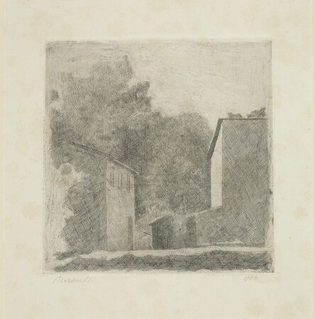 Giorgio Morandi, ‘Paesaggio (Chiesanuova), 1924’, 1924