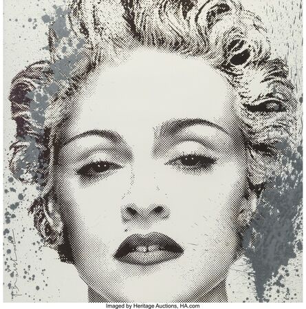 Mr. Brainwash, ‘Happy Birthday Madonna (Silver)’, 2017