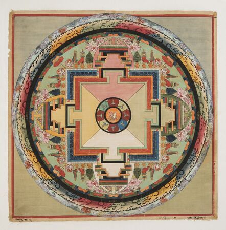 Unknown Artist, ‘Mandala of Buddhakapala’, 19th – 20th century