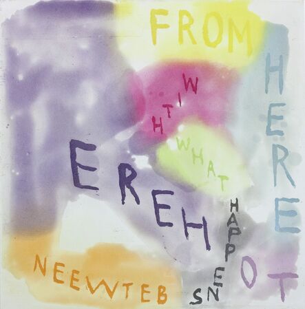 Chris Johanson, ‘FROM HERE TO HERE WITH WHAT HAPPENS BETWEEN’, 2014