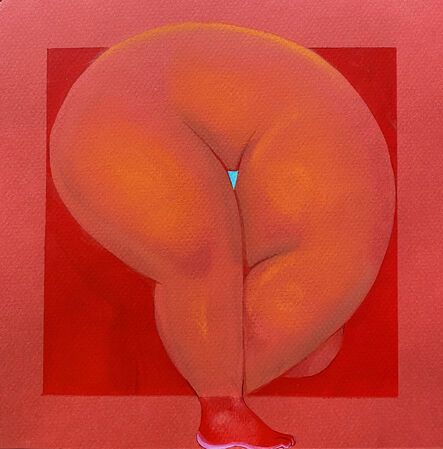 Brittney Leeanne Williams, ‘Red Circle in a Red Square ’, 2020