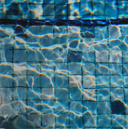 Barbara Strasen, ‘Circuitboard Poolwater’, 2018