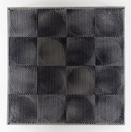Antonio Asis, ‘8 círculos blancos, 8 círculos negros ’, 1969
