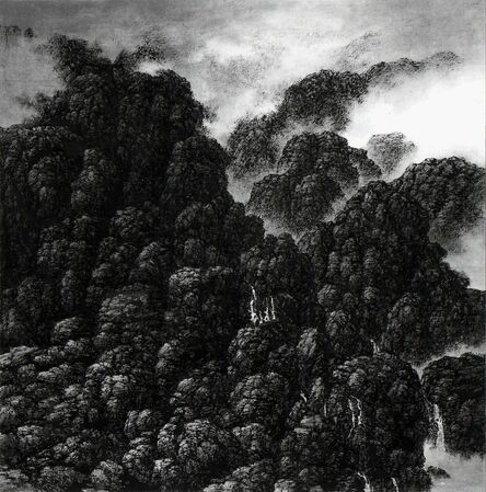 Hsia I-fu, ‘Cliffs and Cascades, Tiny Waterfalls’, 2000