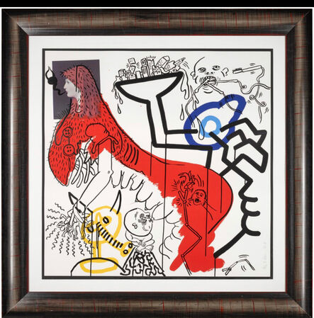 Keith Haring, ‘Untitled (Apocalypse 4)’, ca. 1988