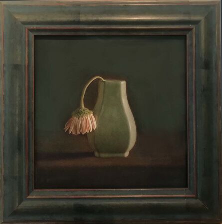 Kate Breakey, ‘Green Vase, Single Gerbera’, 2020