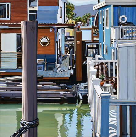 Alex Nizovsky, ‘Sausalito Houseboats Waldo Point Harbor Main Dock’, 2022
