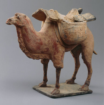 ‘Tomb Figure: standing camel’, early 6th century